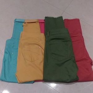 Spring color pants